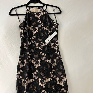 Aqua Women’s Black Lace Dress NWT